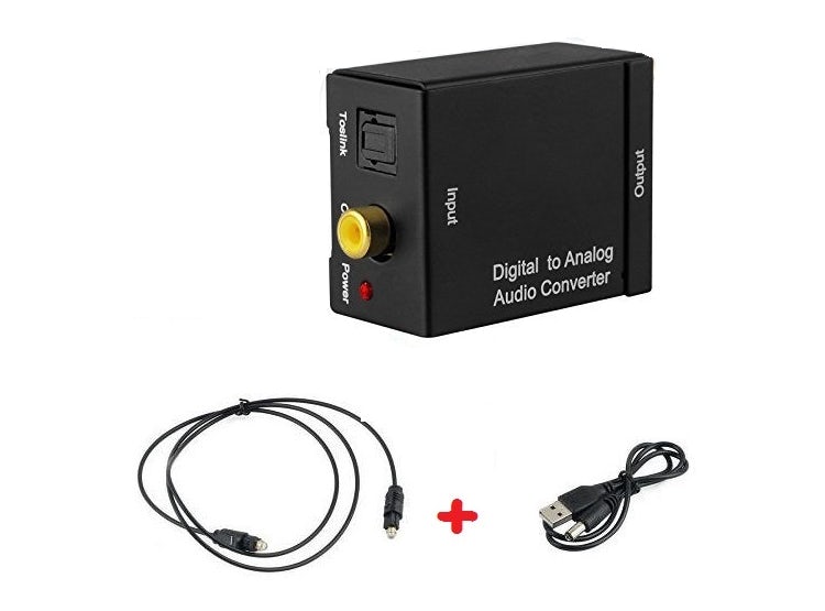 Convertidor De Audio Digital Óptico A Rca Análogo - HEPA Tecnología -  Tienda Online
