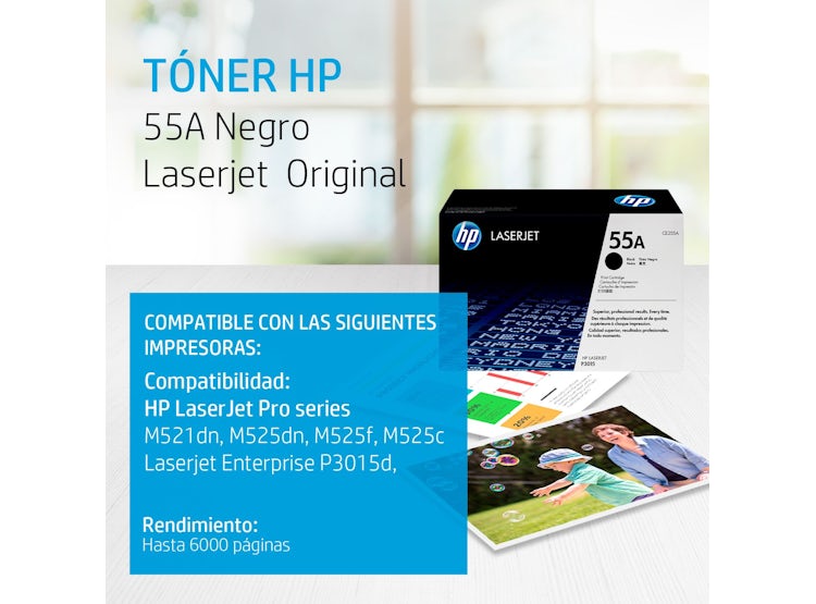 Toner Real Print CE255A