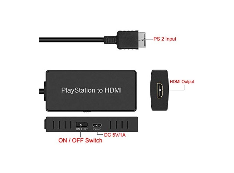 - PLAYSTATION 2 (PS2) A HDMI CABLE HDMI PARA PLAYSTATION 2 PLAYSTATION 3 (PS2 PS3) CONEXIÓN DE PS2 A TELEVISOR
