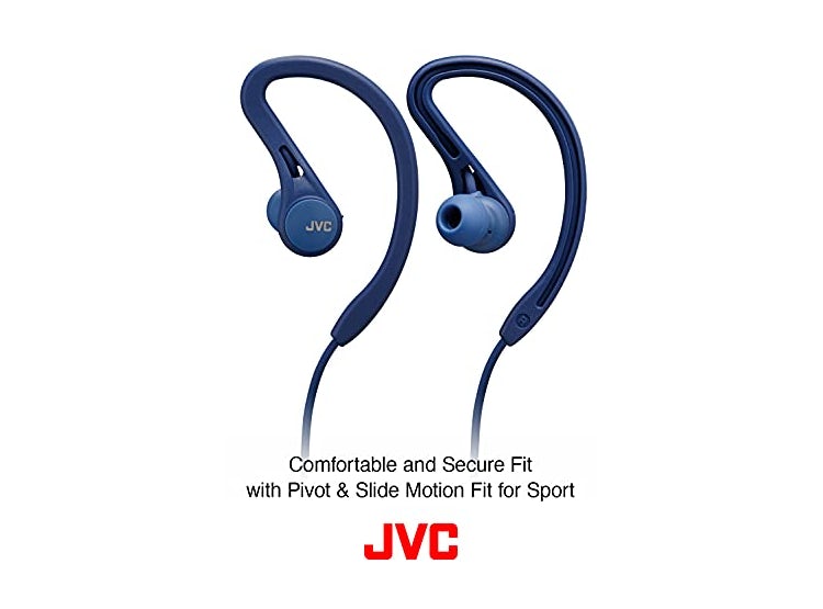 JVC HA-EC25WB – Auriculares inalámbricos deportivos con Bluetooth