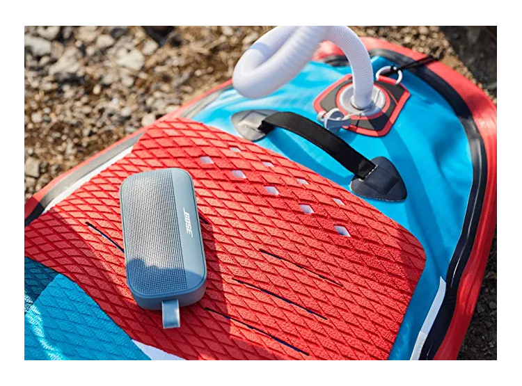  Bose SoundLink Flex Altavoz portátil Bluetooth, altavoz  impermeable inalámbrico para viajes al aire libre, color azul piedra :  Electrónica
