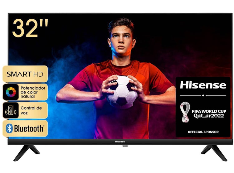 Ripley - TELEVISOR LED SMART TV HISENSE HD 32 HDR VIDA 32A4H