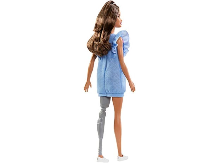  Barbie Fashionistas Doll #121 con pelo castaño y